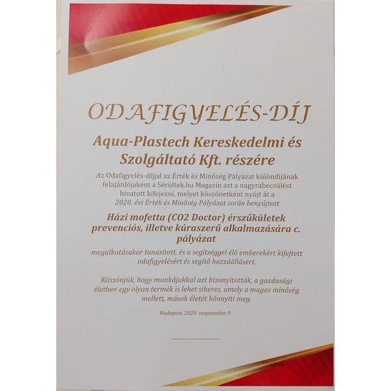 házi mofetta”, „szén-dioxid gázfürdő”, „keringés javítása”, „szív- és érrendszer támogatása”